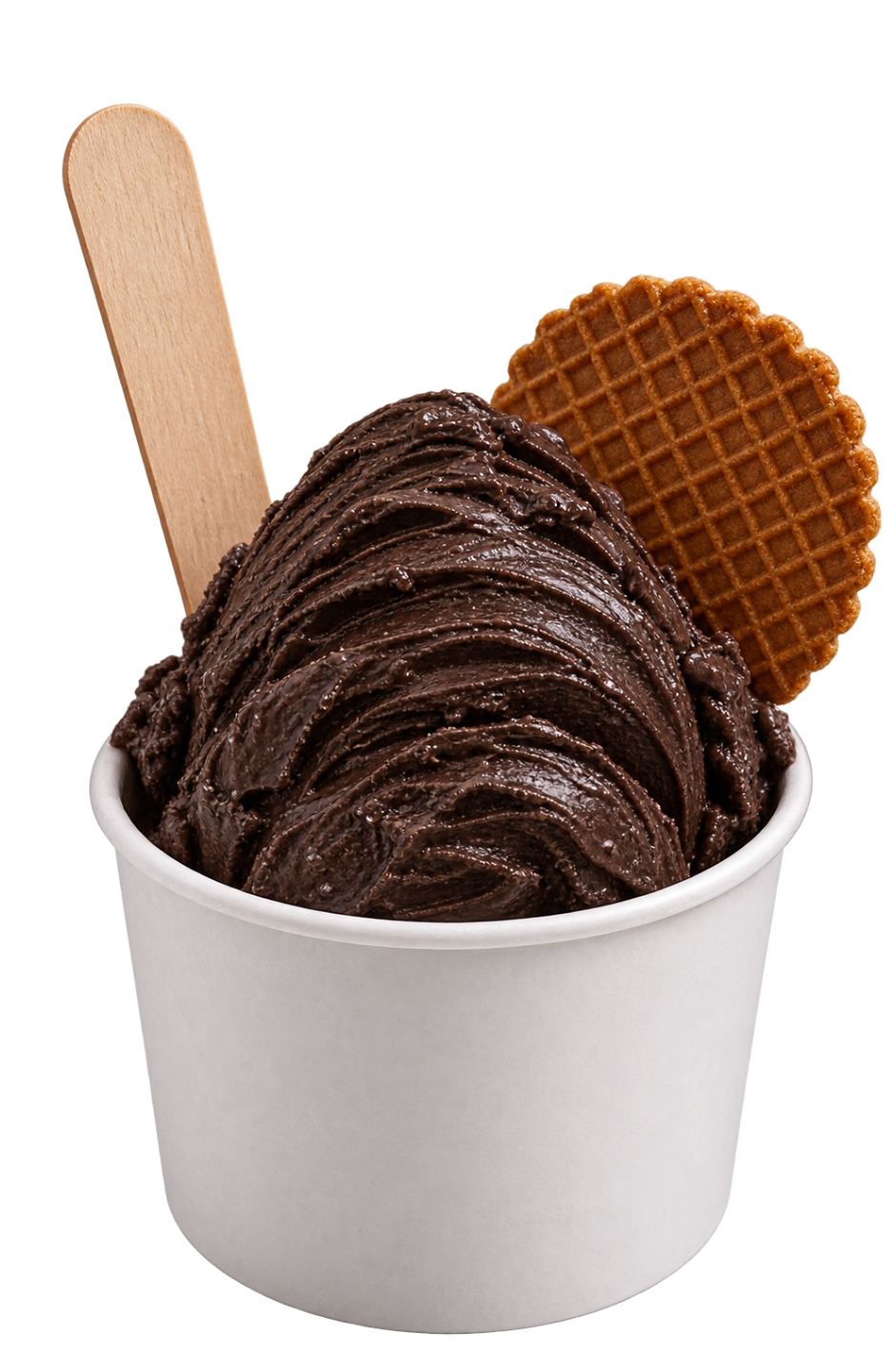 Becher Dark-Chocolate-Eis, vegan