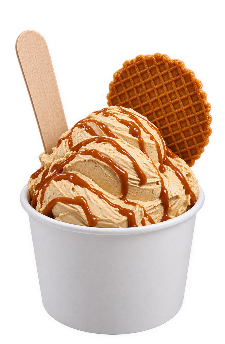 Becher Salted-Caramel-Eis
